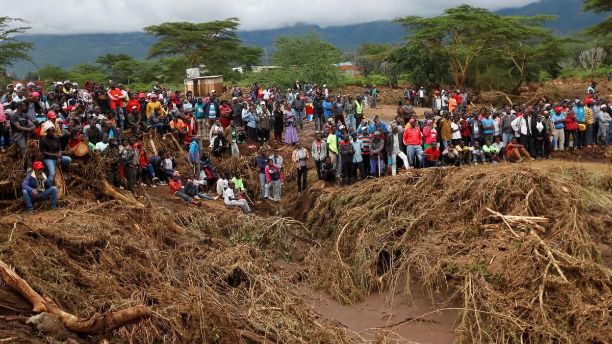Kenya ilk Siklon için Hazırlanırken Tetikte