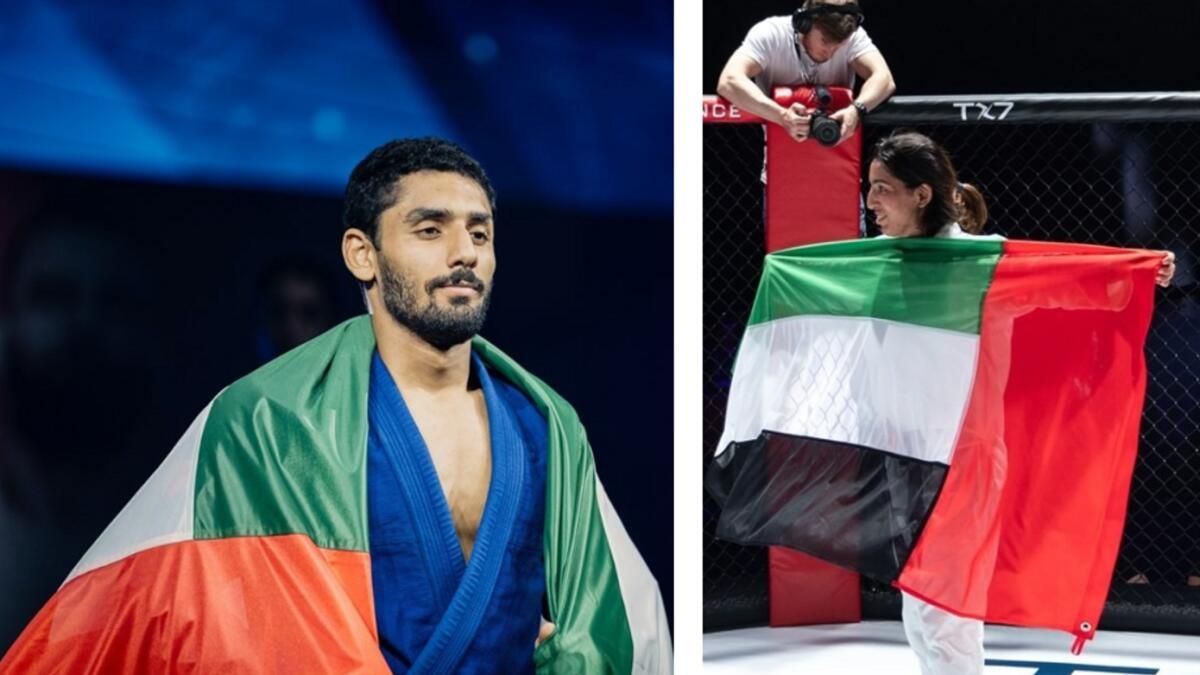Emirlikler Paris'teki Jiu-Jitsu Şampiyonasında Parlıyor