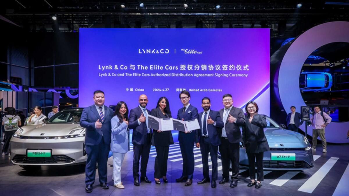 Lynk &amp; Co, Seçkin Otomobilleri BAE'de Yetkili Distribütör Olarak Adlandırıyor