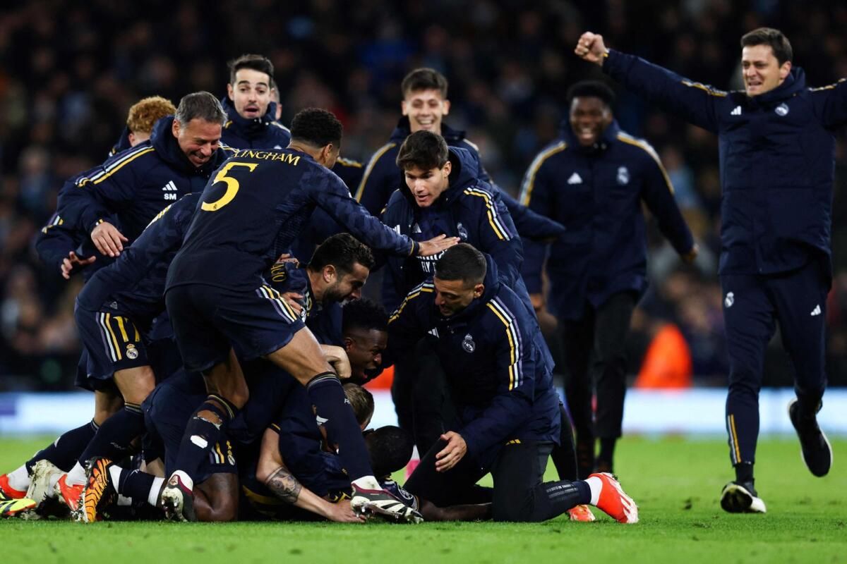 Real Madrid, Şampiyonlar Ligi Yarı Finallerine Ulaşmak için Man City'yi Yendi