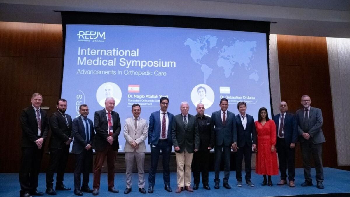 Reem Hastanesi, 'Ortopedik Bakımdaki Gelişmeler' Uluslararası Tıp Sempozyumu'nda Son Teknoloji Ortopedik Anlayışları Sergiliyor