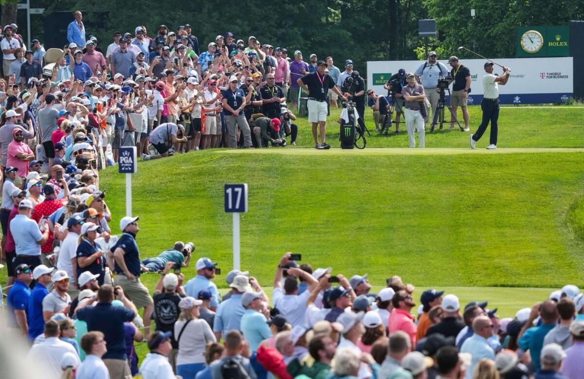 Tiger Woods, Pga Antrenman Turunda Büyük Kalabalık Çekiyor