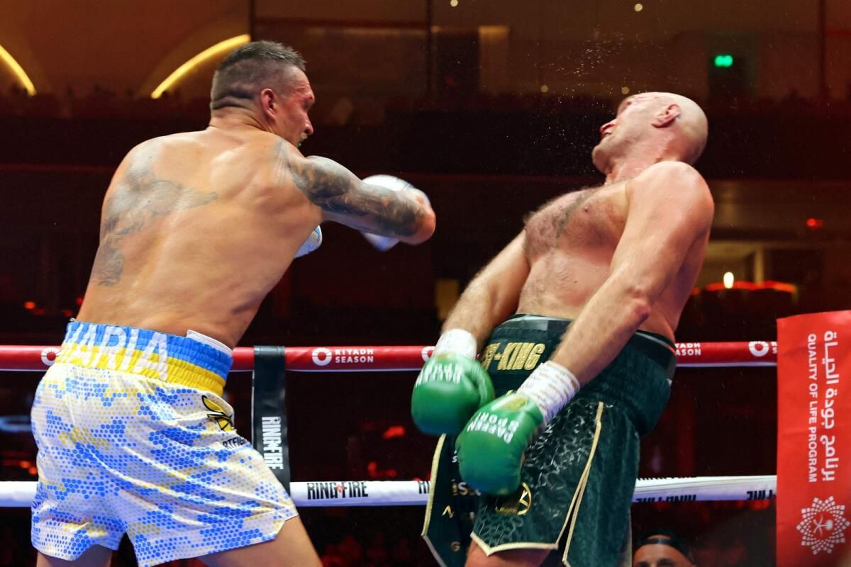 Usyk'nın Riyad'daki Ağır Siklet Zaferi 'Ukrayna Zaferi' Olarak Selamlandı