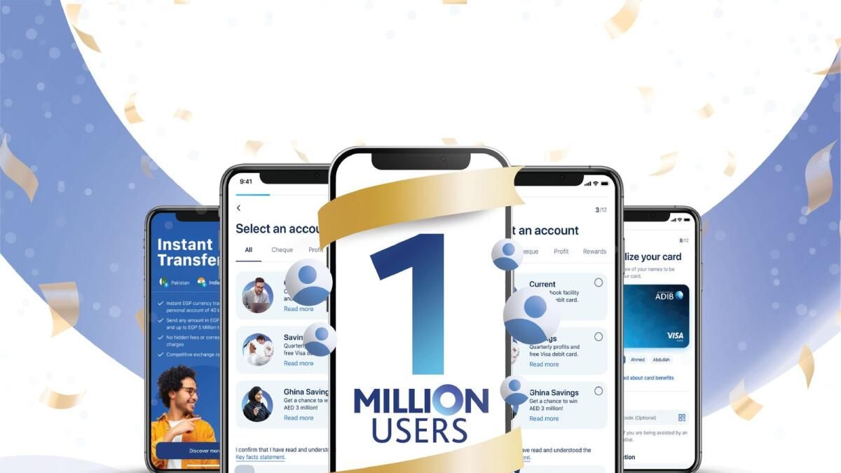 Adib, Mobil Bankacılık Uygulamasında 1 Milyon Kullanıcıyı Geçti