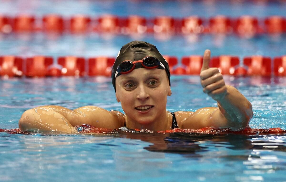 Ledecky Paris Maçlarına Bilet Verdi, Walsh Indy'de Dünya Rekoru Kırdı
