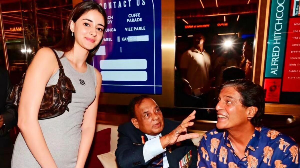 Ananya Panday, Baba Tıknaz Gerçek ‘Chandu Şampiyonu' Murlikant Petkar ile Tanışın