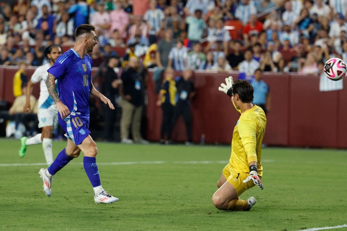Bakın: Messi, Guatemala'ya Karşı Copa Öncesi Dostluk Galibiyetinde Arjantin için Göz Kamaştırıyor