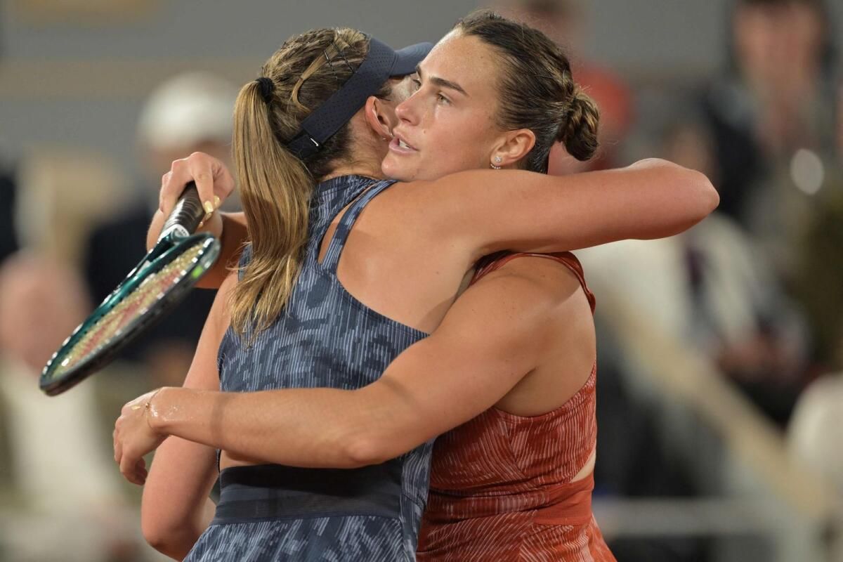 Fransa Açık: Sabalenka Antrenörün Kel Tabağını İmzalama Ritüeline Ayak Uydururken Kazandığınız Kafalar