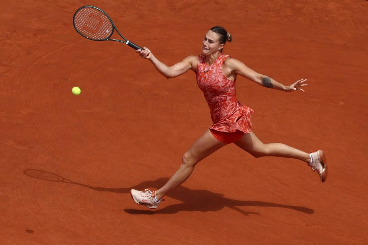 Sabalenka, Fransa Açık Bölgelerine Girdikten Sonra 'Zorlamaya Devam Edecek'