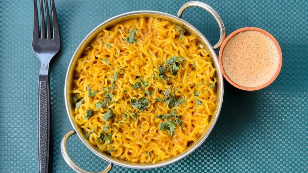 Bu Dubai Kafede Dh1 için Maggi ve Çay Alabilirsiniz