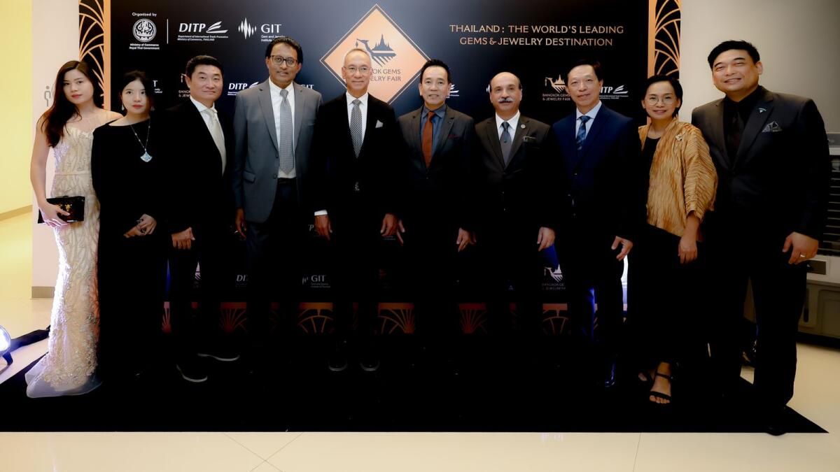 Dıtp, Dubai'de Işıltılı 'Bangkok Mücevher ve Mücevher Fuarı Gala Gecesi'ne Ev Sahipliği Yapıyor