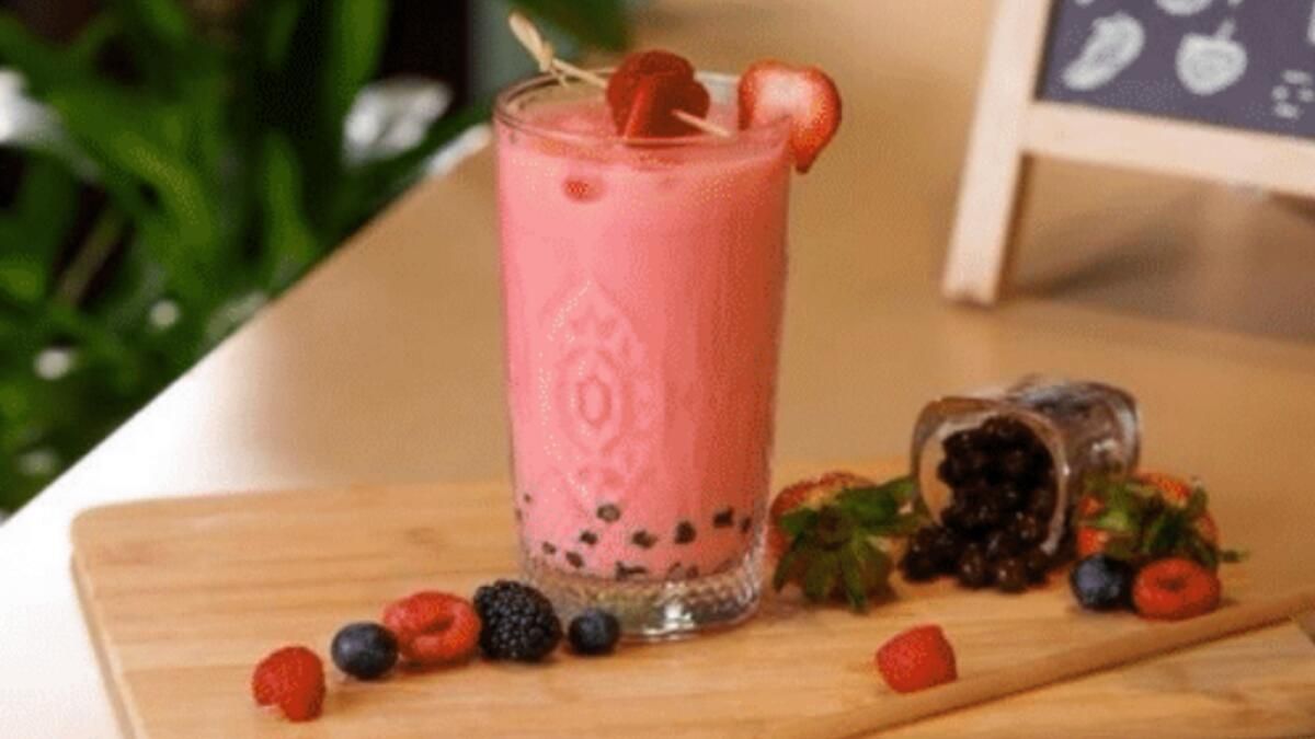 Dubai'de Yeni Bir Boba Çay Barı Var