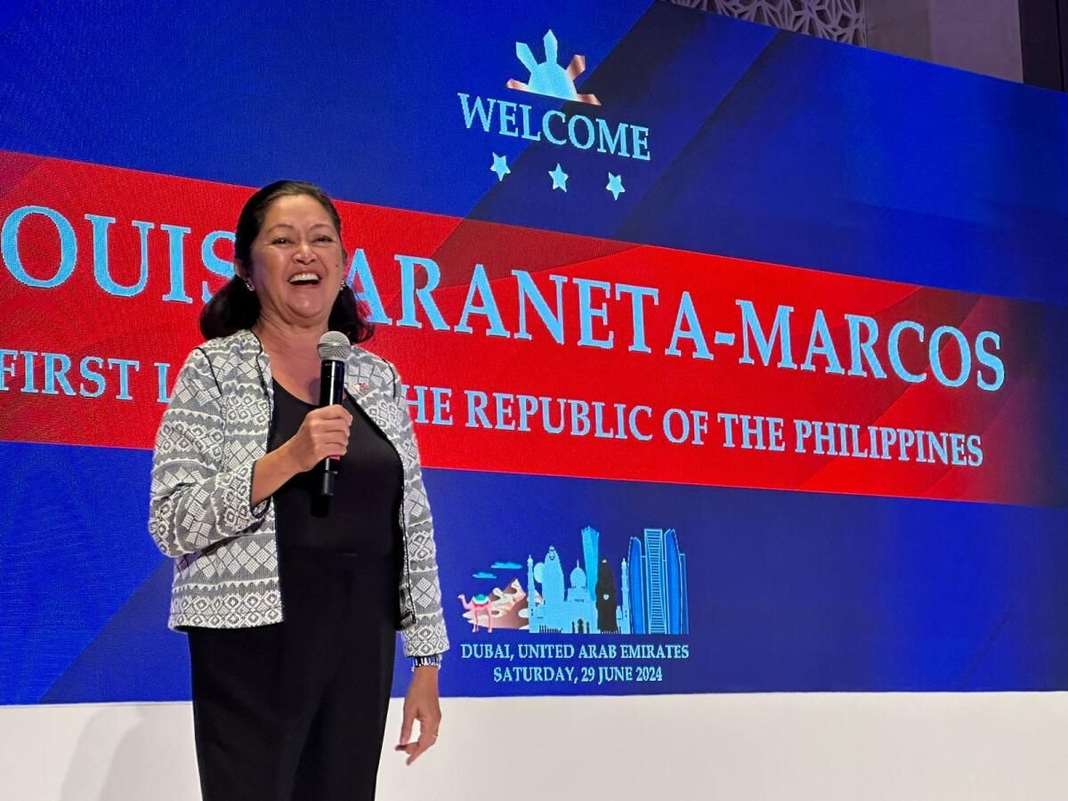 First Lady, Filipin Cumhurbaşkanı Marcos'un Kasım ayında BAE'yi Ziyaret Edeceğini Doğruladı