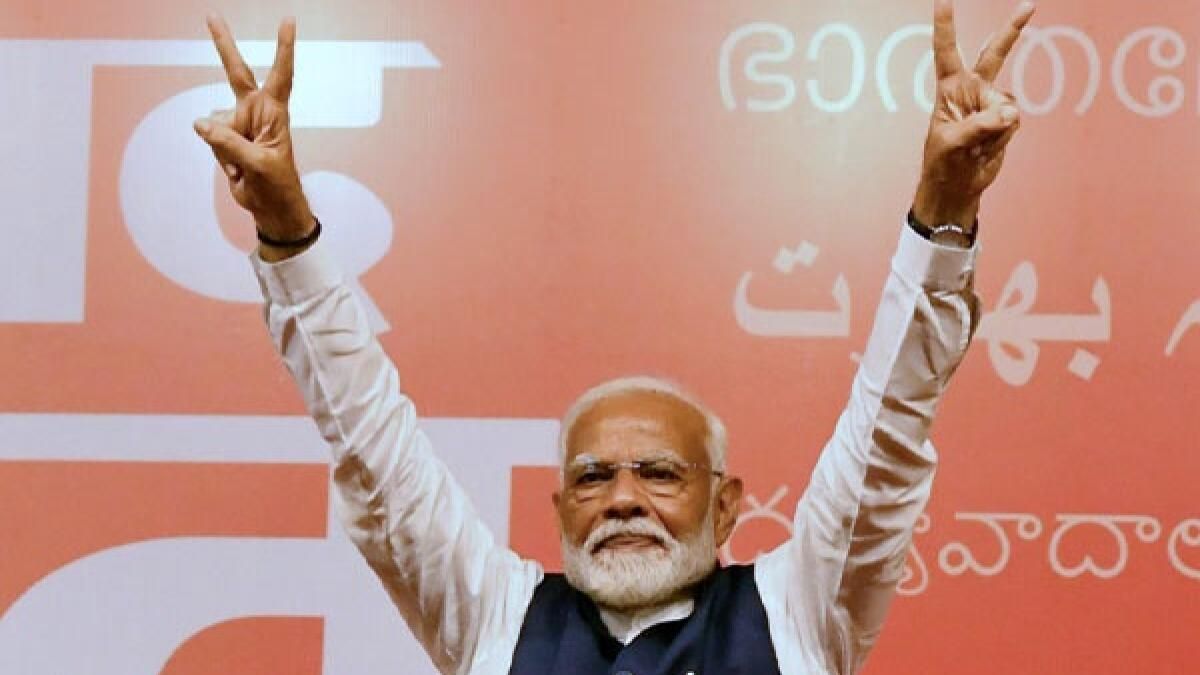 Hindistan: Modi Pazar Günü Üst Üste 3. Dönem Başbakan Olarak Yemin Edecek