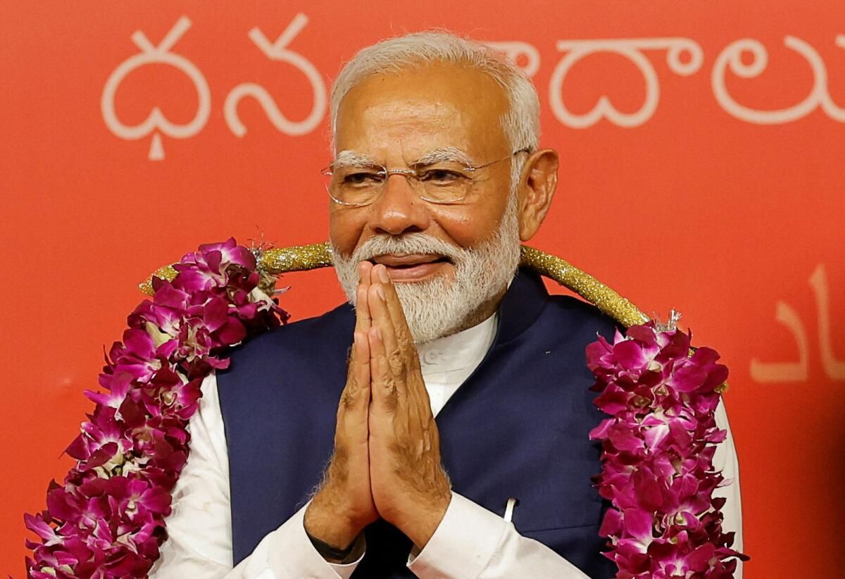 Koalisyon Görüşmeleri İlerledikçe Hindistan'ın Modi Resmen İttifak Lideri Olarak Seçilecek