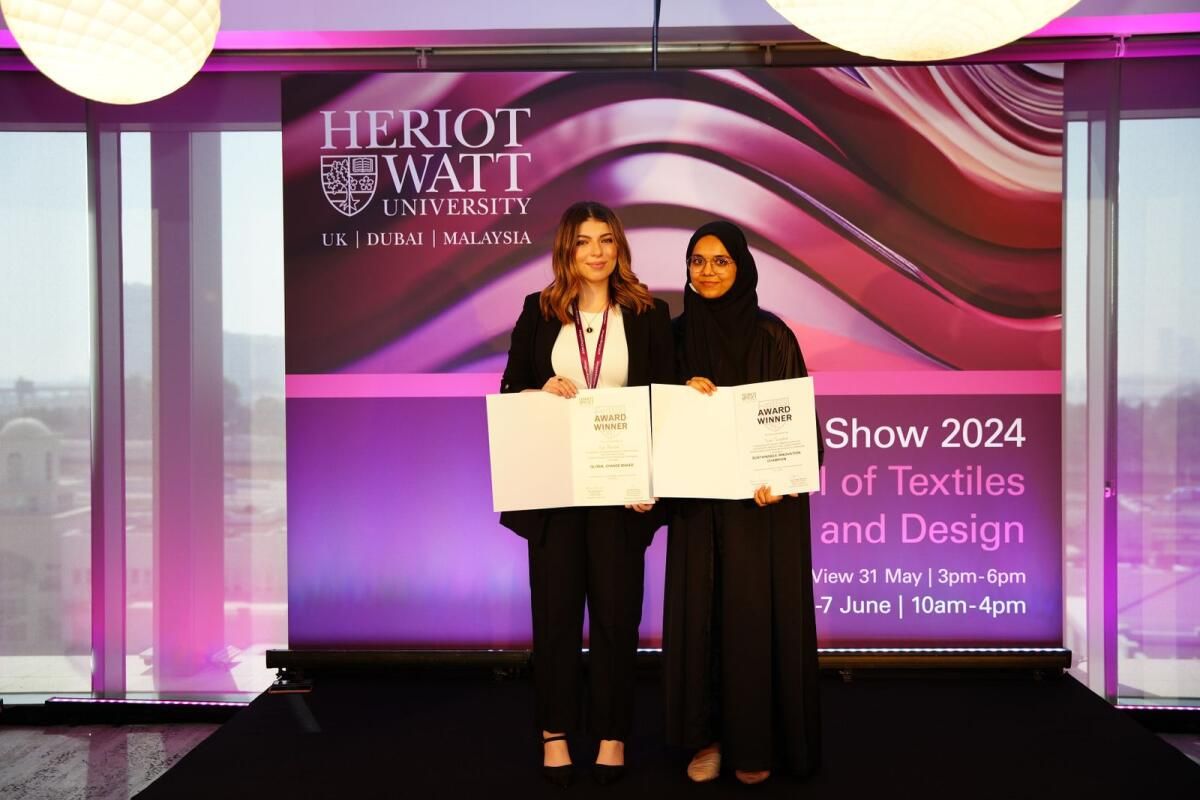 Heriot-Watt University Dubai, Design Degree Show 2024'te Öğrenci Yeniliklerini Sergiliyor