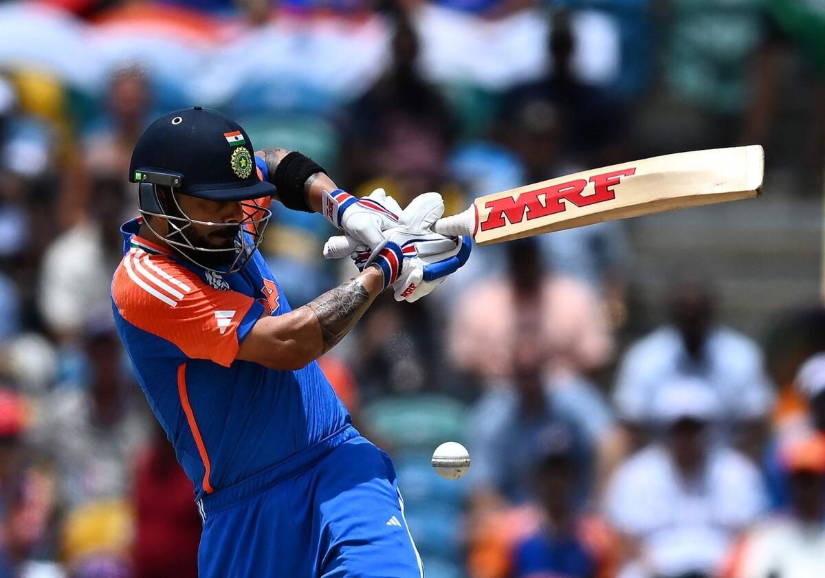 T20 Dünya Kupası: Kohli Yarım Yüzyıl Hindistan'ı Yedi Kişilik 176'ya Götürüyor