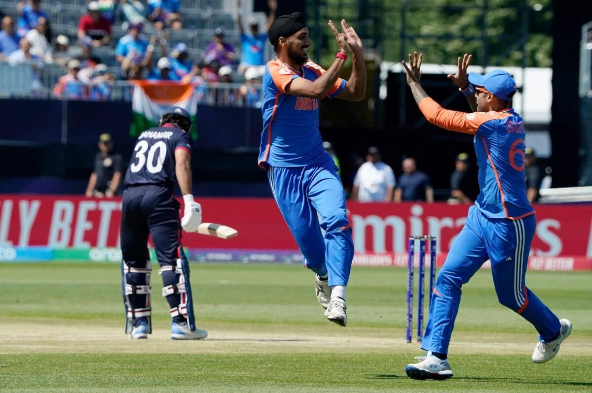 T20 Dünya Kupası: Hindistan ABD Mücadelesinin Üstesinden Gelirken Arshdeep Yıldızları