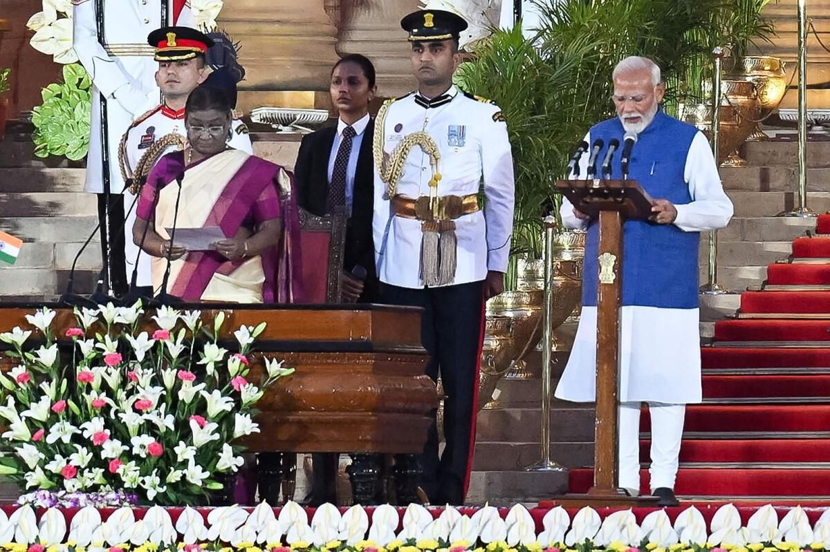 Hindistan Başbakanı Modi, Üçüncü Dönem Dilekleri için Pakistan Başbakanı Şerif'e Teşekkür Etti