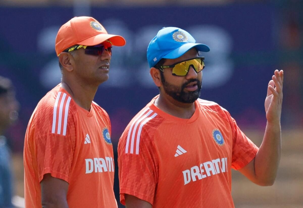 Hindistan Kaptanı Rohit Sharma, Dravid'i Baş Antrenör Olarak Kalmaya İkna Etmeye Çalıştı