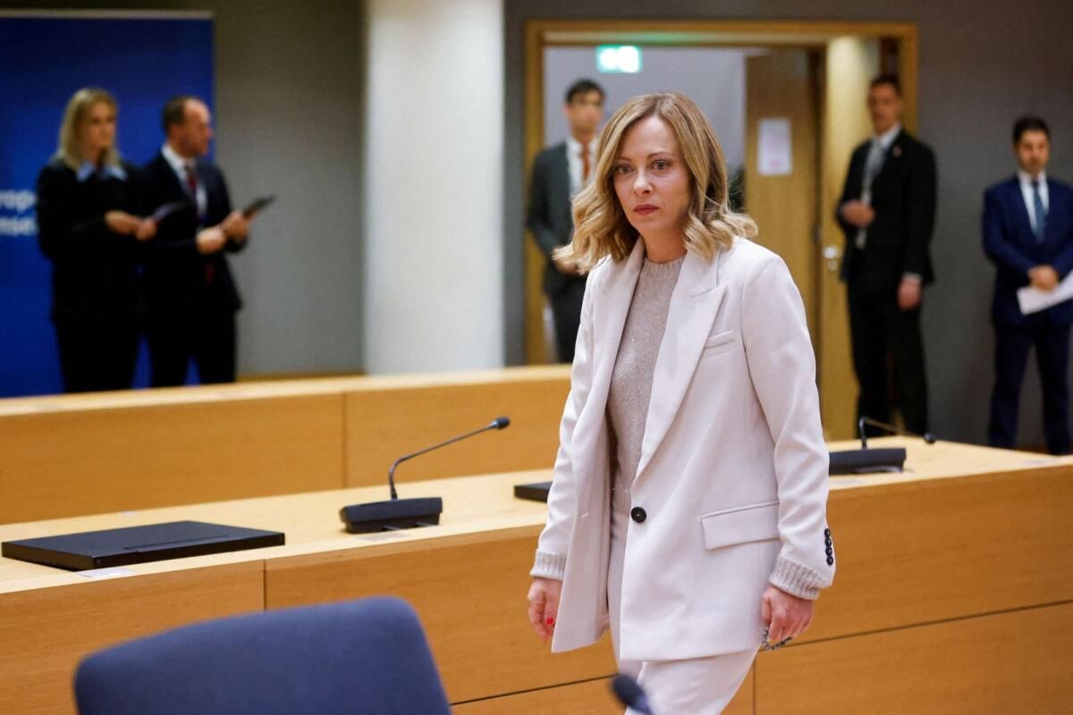 İtalya Başbakanı Meloni'nin 'Tüm Reformların Annesi' Parlamentoda İlk Sırada Yer Aldı