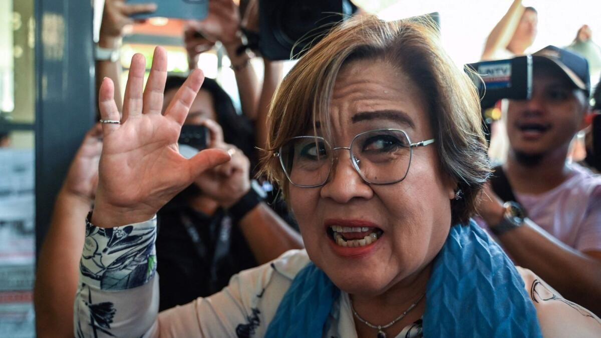 Filipin Hakları Aktivisti Leila De Lima Tüm Suçlamalardan Aklandı