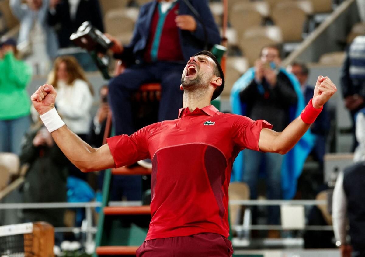 Djokovic, Kalabalığa Fransa Açık'tan Geç Geç Şov'a Geçmesini Sağlamasıyla Kredi Veriyor