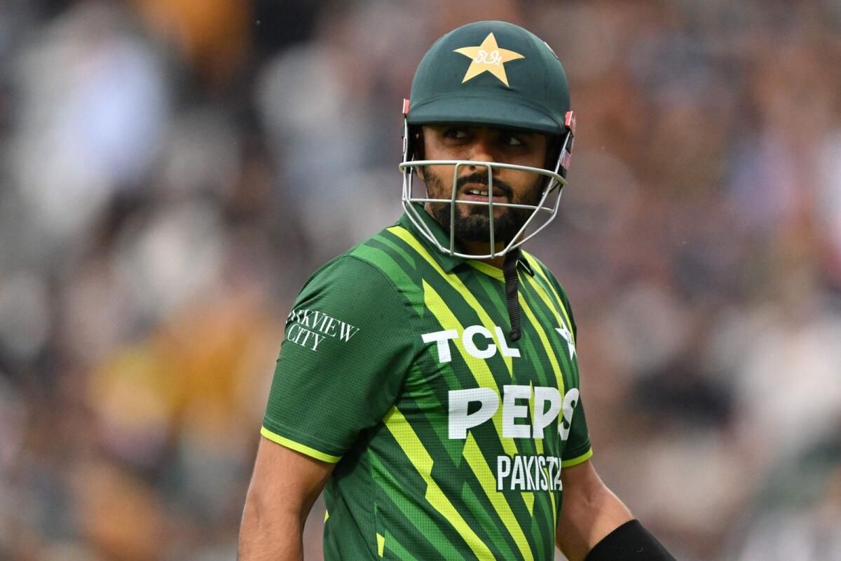 Babar, Pakistan'ın T20 Dünya Kupası Başarısızlığının Kötü Vuruşa Düştüğünü Söyledi