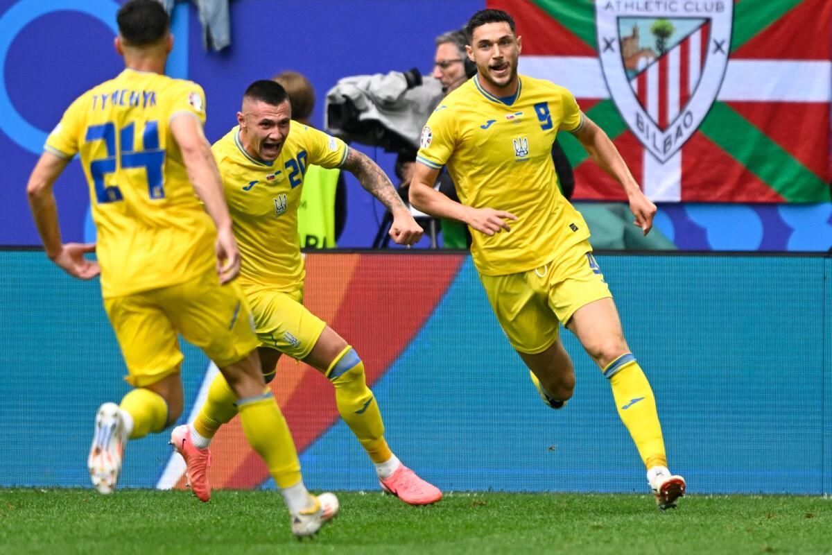 Bakın: Savaştan Zarar Gören Ukrayna'nın Euro 2024'te Çarpıcı Bir Galibiyet Kaydettiği inanılmaz Sahneler