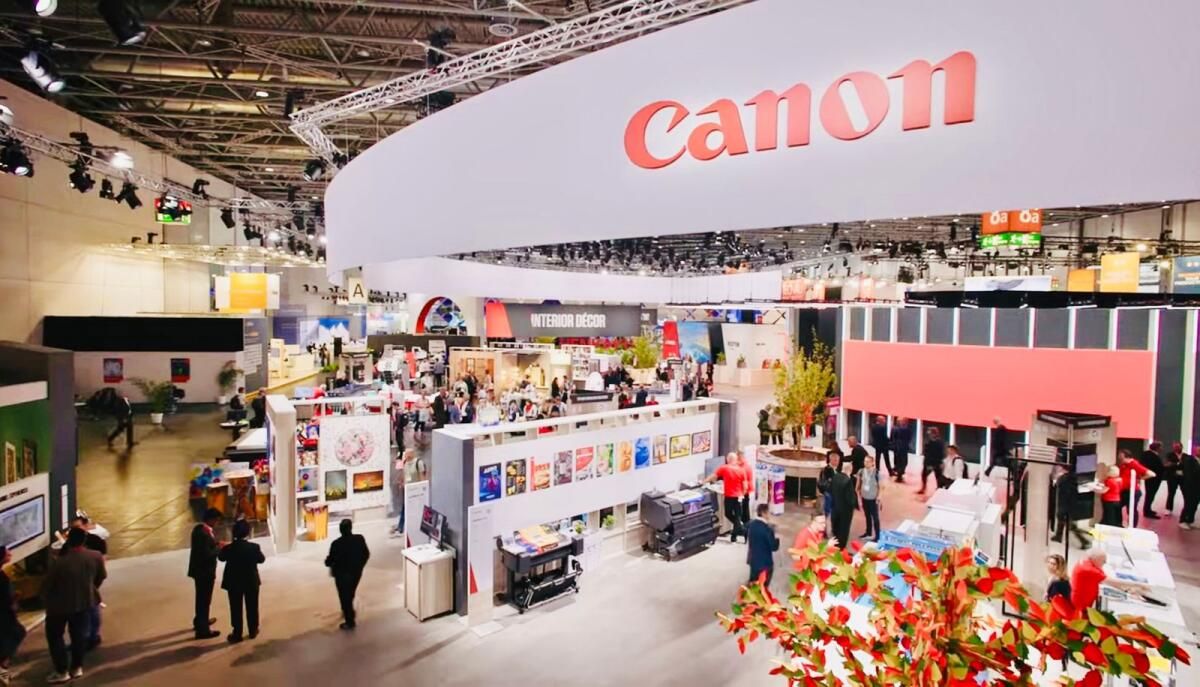 Canon Bu Yıl Çift Haneli Büyüme Kaydetti