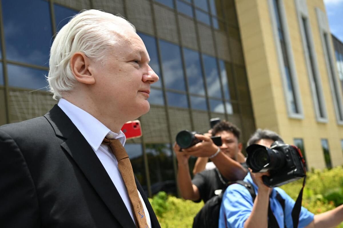 Wikileaks'in Kurucusu Julian Assange, ABD Mahkemesinde Suçunu Kabul Ettikten Sonra 12 Yıl Sonra ilk Kez Serbest Kaldı