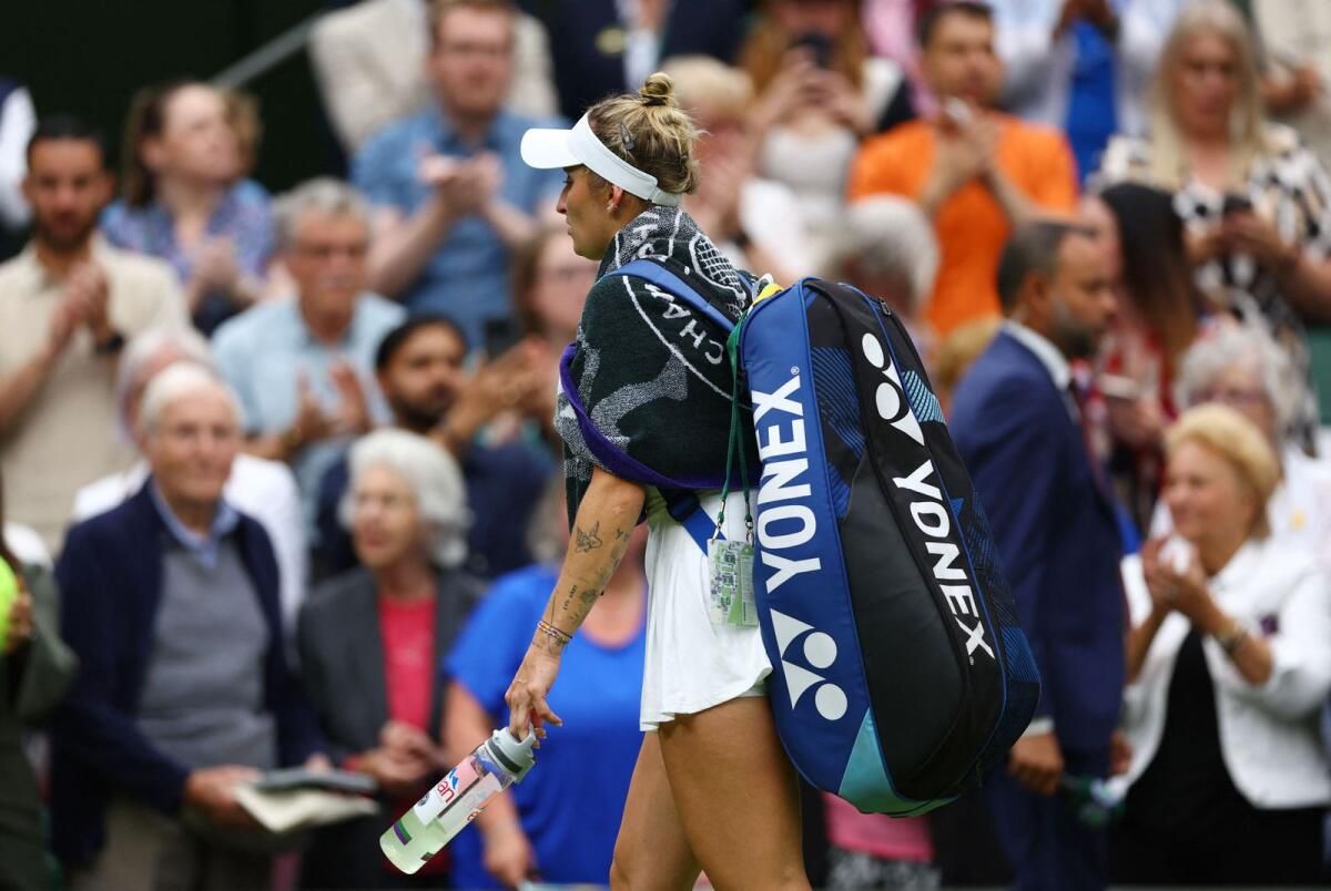 Wimbledon: Vondrousova Bir Sızlanma ile Dışarı Çıktı; Djokovic için Zevk