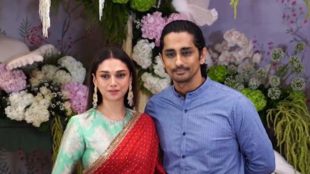 Aditi Rao Hydari, Sidharth Malhotra, Eka Lakhani-Ravi Bhagchandka'nın Nişan Törenine Katıldı