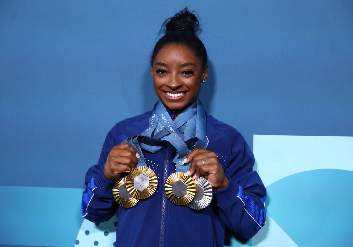 Paris Olimpiyatları: Simone Biles Gücünü Göstermekten Gurur Duyuyor, 'Zirveye Çıkıyor'
