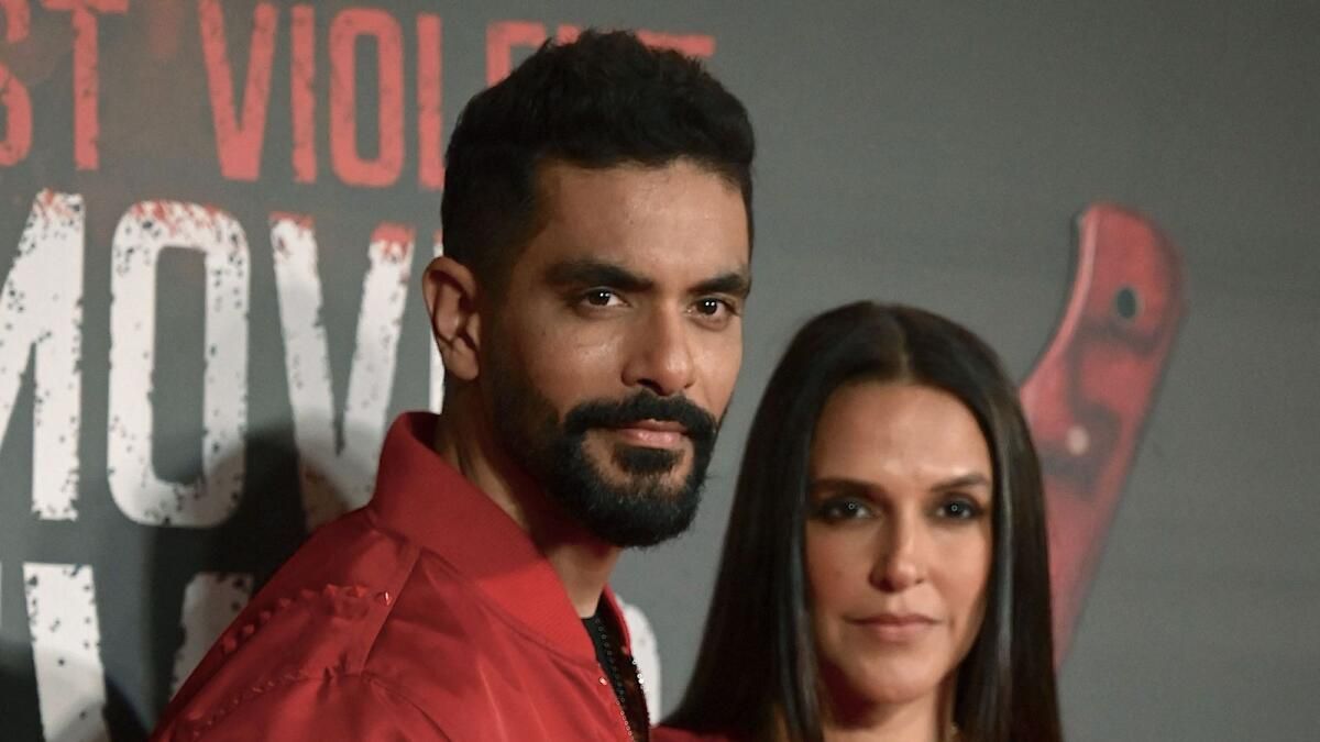 Angad Bedi, 'Harika Kadını' Neha Dhupia için Doğum Günü Dileği Söylüyor