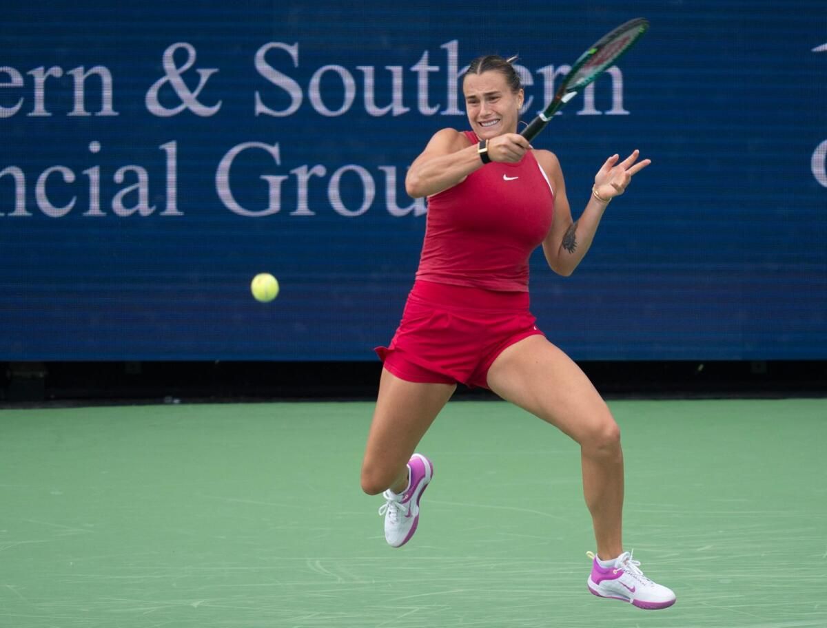 Sabalenka, Cincinnati Açık Finaline Ulaşmak için Swiatek'i Yendi
