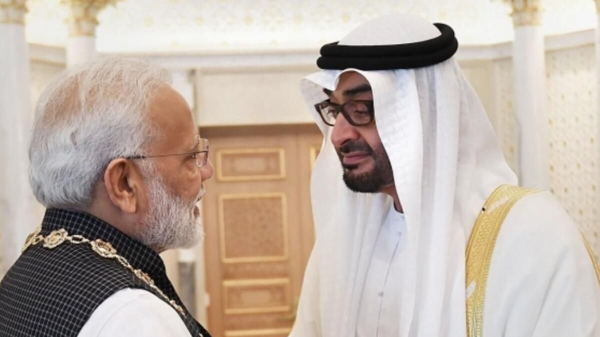 BAE Liderleri Hindistan Cumhurbaşkanı Başbakan Modi'yi Bağımsızlık Günü'nde Tebrik Etti