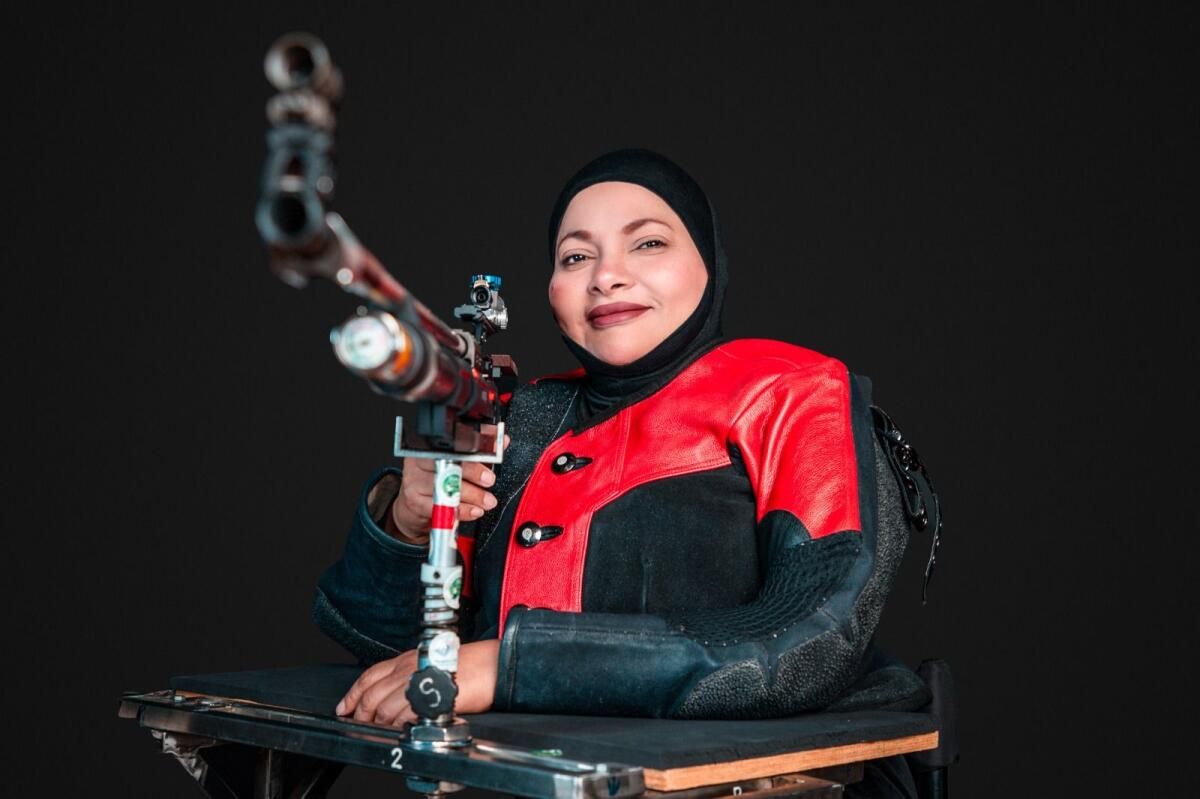 Tüfeği Tutmak Bana Mutluluk Veriyor, Diyor BAE'den Al Mehairi Paralimpik Oyunları Öncesinde