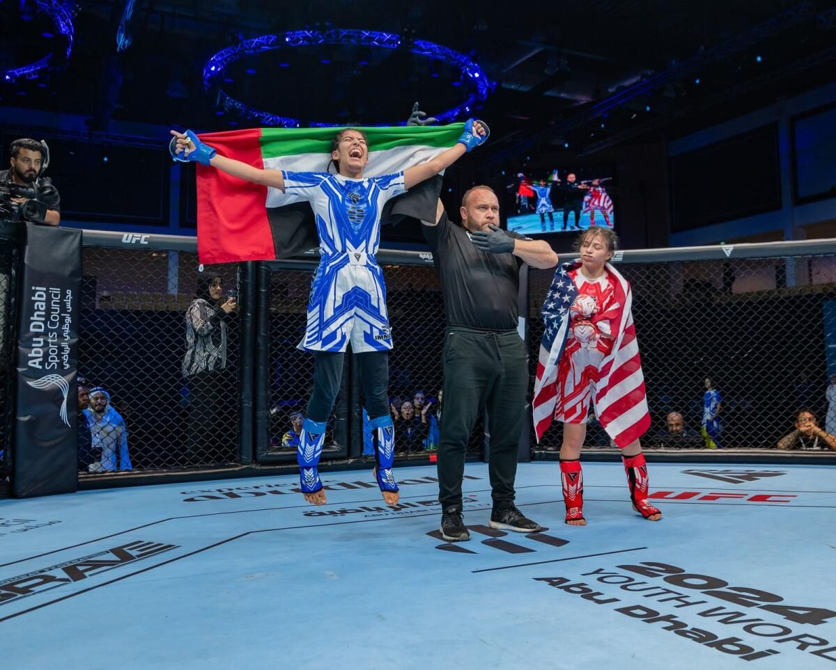Emirati Mma Savaşçıları Altı Madalya Kazanırken Kız Gücü Ön Plana Çıktı