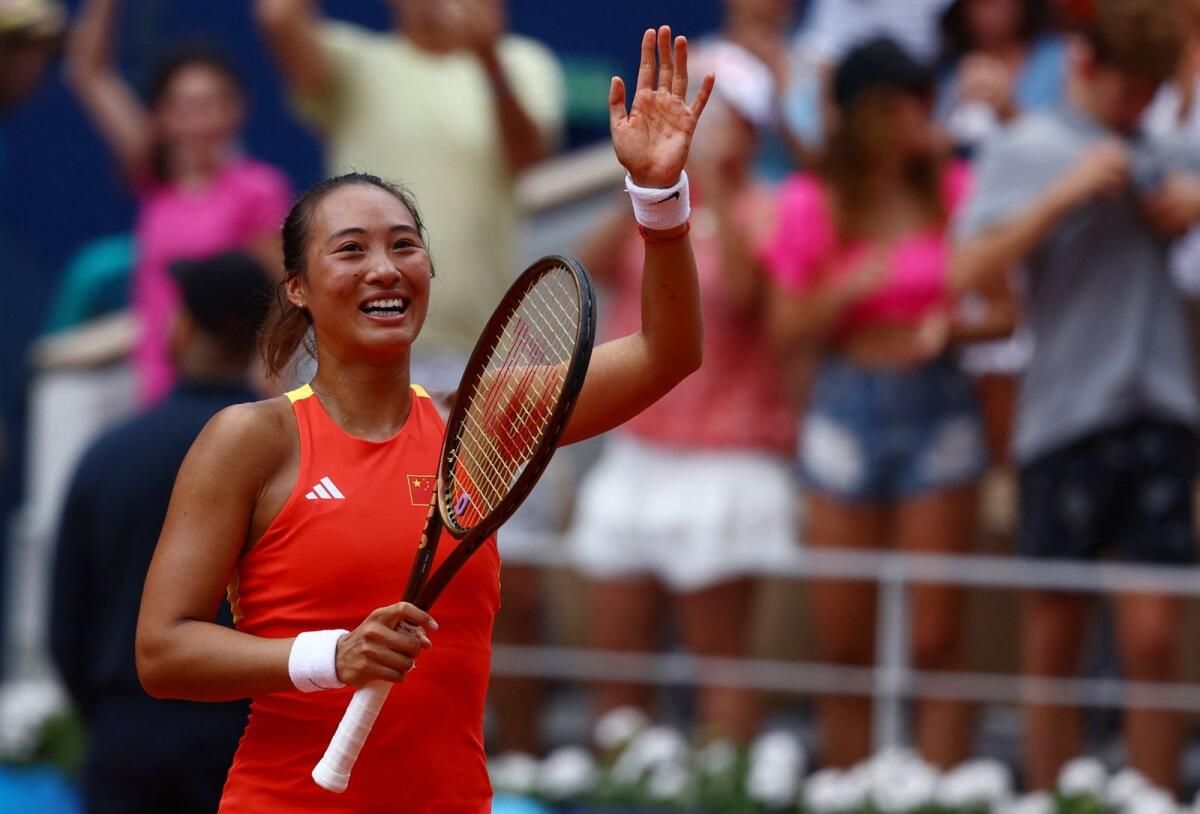 Zheng, Alcaraz Yarı Finallere Girerken Olimpiyatlarda Swiatek'i Sersemletti