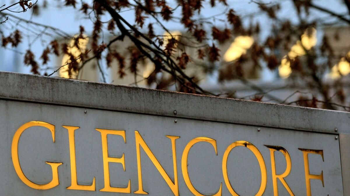Glencore, İsviçre Rüşvet Soruşturmasını Çözmek için 152 Milyon Dolar Ödeyecek