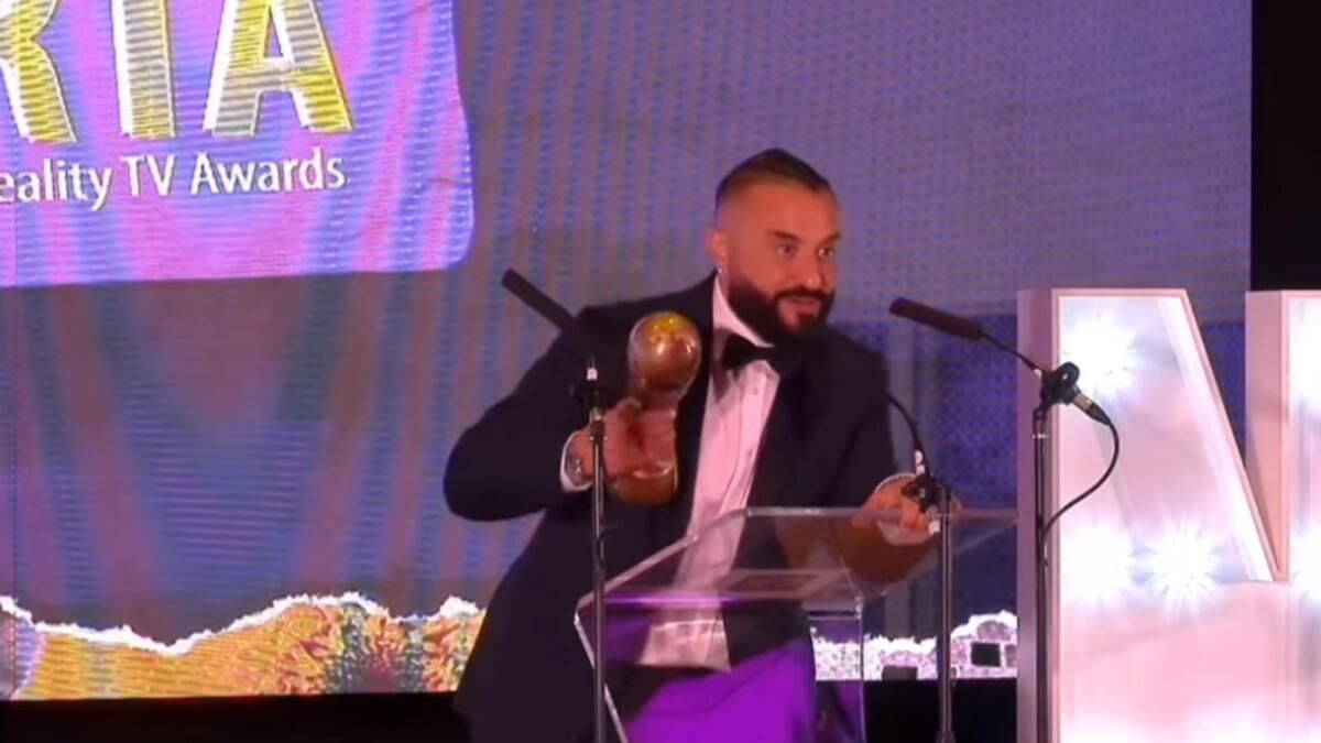 'Dubai Dünyanın En Büyük Şehri': Radyo Yıldızı Kris Fade, Londra'daki Reality Tv Ödülleri'nde Büyük Kazandı