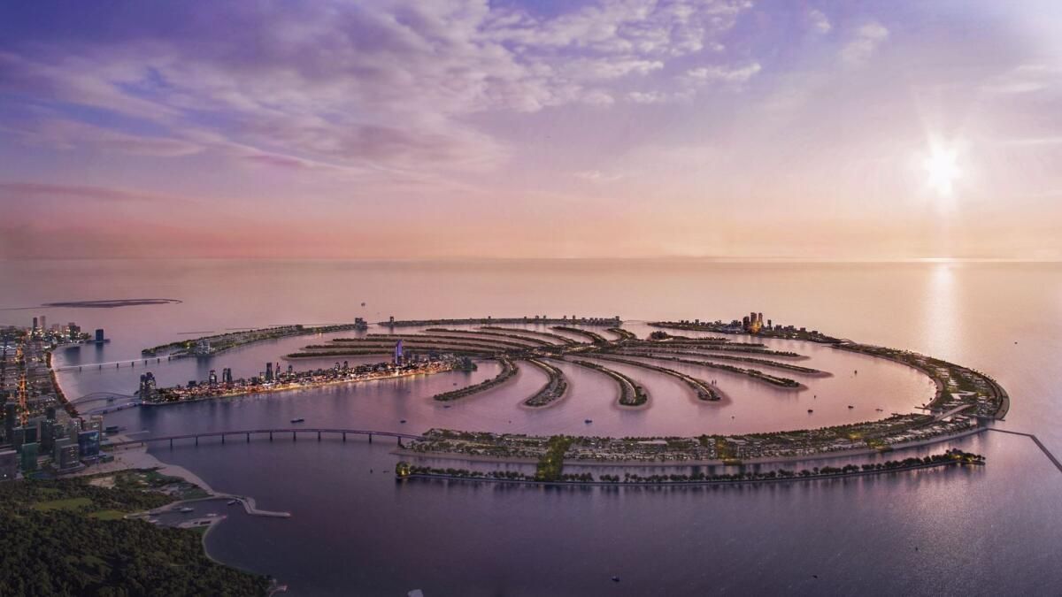 Dubai: Palm Jebel Ali'nin 8 Yaprağı Gelecek Yıl Hazır Olacak; Denizcilik Çalışmaları için 810 Milyon Dh'ye Layık Görüldü