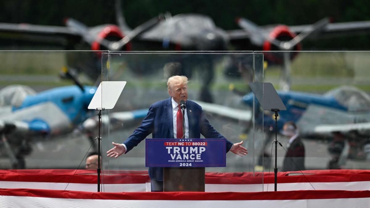 Trump Suikast Girişiminden Bu Yana ilk Açık Hava Mitingini Düzenledi