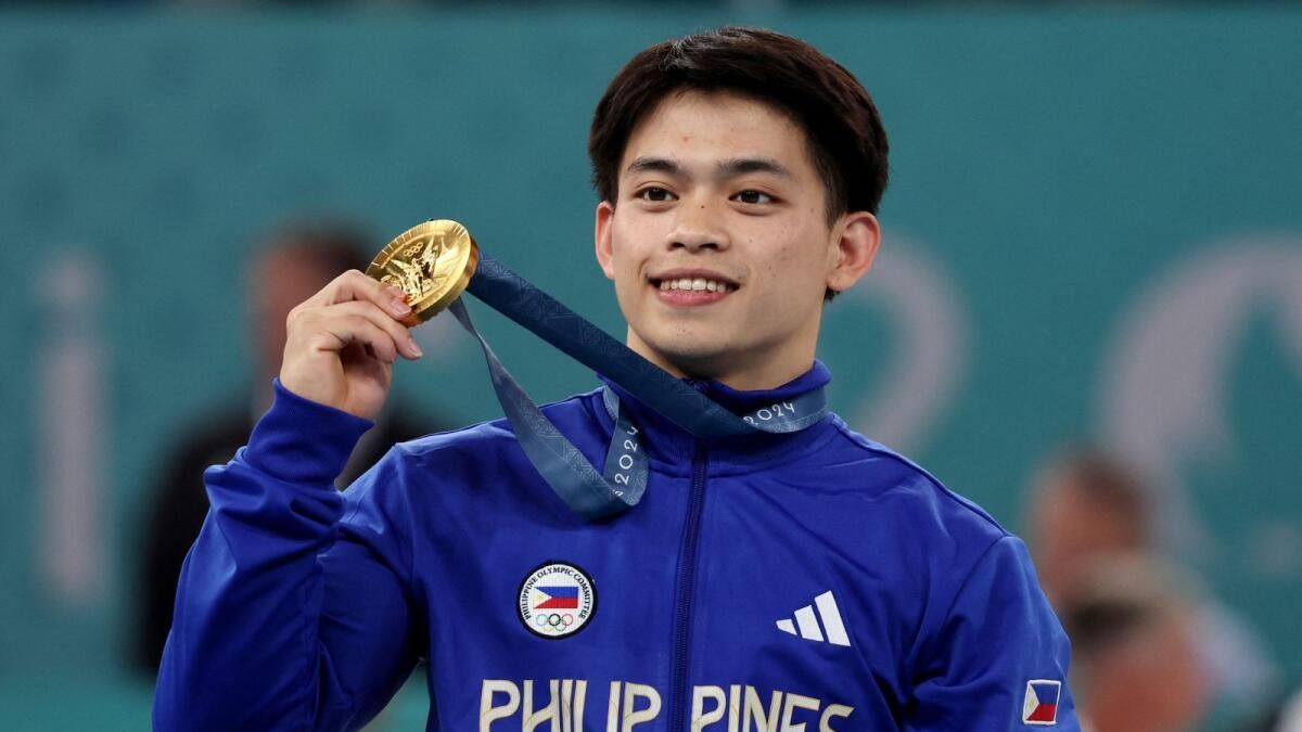 'Bunu Filipin Halkına İthaf Ediyorum': Tarihi Olimpiyat Altını Kazandıktan Sonra Yulo