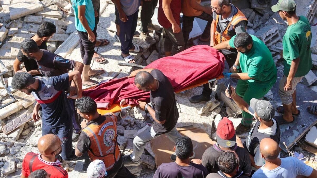 İsrail, Okul Barınağı Saldırısının Puanları Öldürmesinin Ardından Gazze'den Daha Fazla Tahliye Emri Verdi