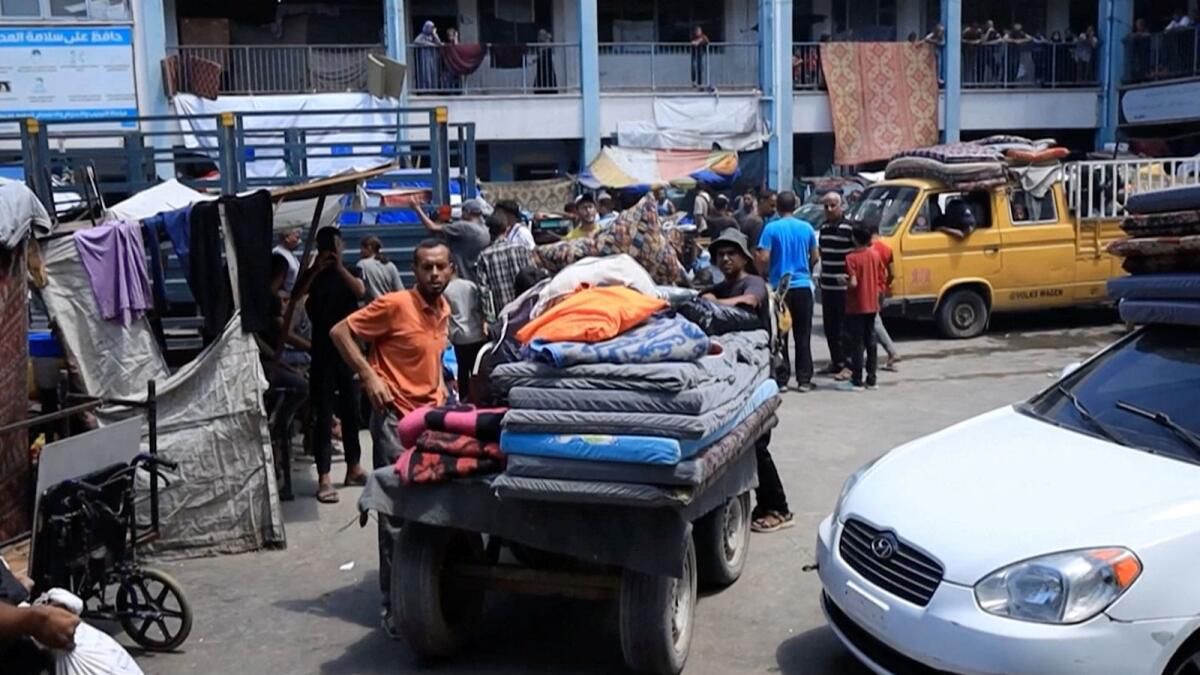 Gazze'deki İnsani Yardım Çalışmaları Tahliye Kararından Etkilendi