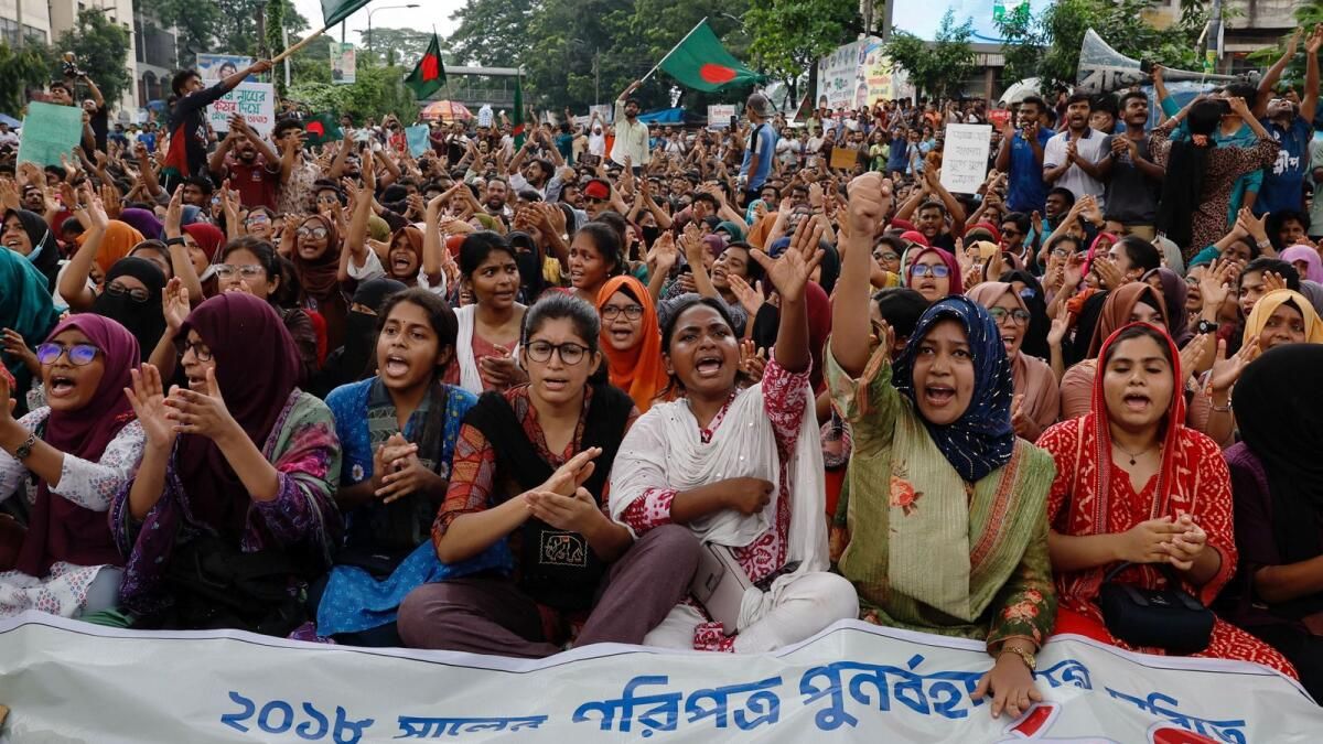 Bangladeşli Öğrenciler Ülke Çapında Sivil İtaatsizlik Çağrısında Bulundu