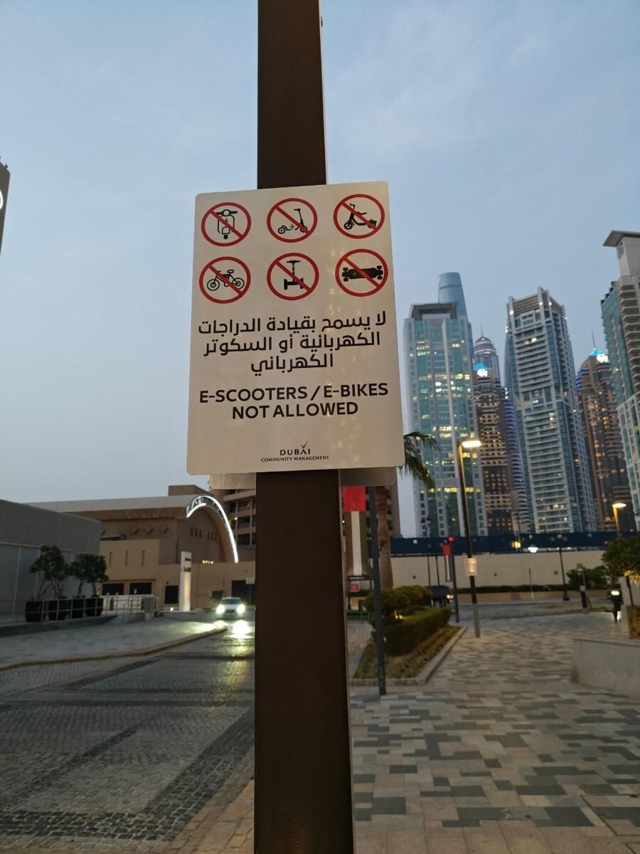 'Dh500'ü Kurtarıyordu': Dubai'nin Sorumlu Binicileri, E-Scooter Yasağı için 'Birkaç Pervasız' Olanı Suçluyor