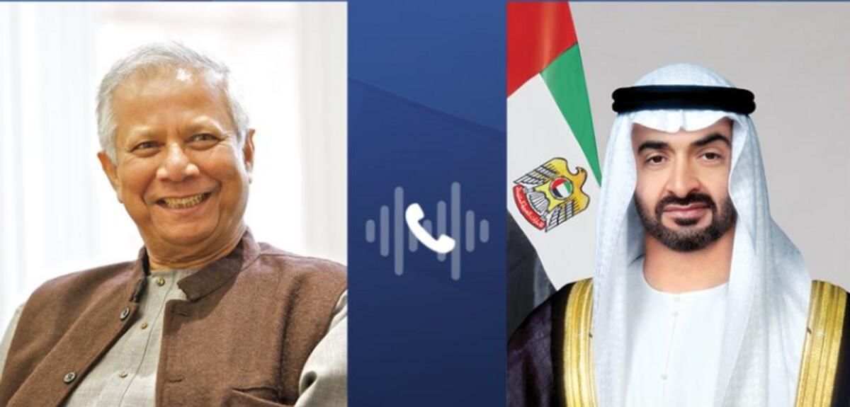 BAE Başkanı ve Bangladeş Geçici Lideri Yunus ikili ilişkileri Görüştü
